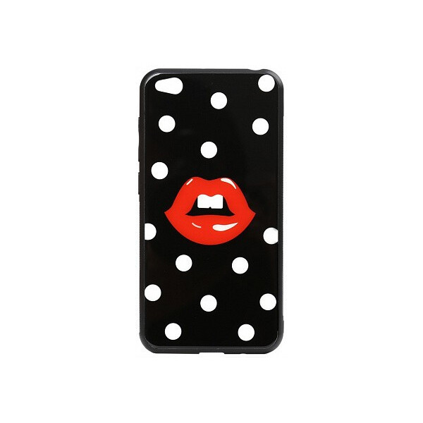 

Чехол-накладка TOTO Cartoon Print Glass Case Xiaomi Redmi Go Red Lips'