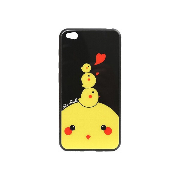 

Чехол-накладка TOTO Cartoon Print Glass Case Xiaomi Redmi Go Chicken Chick'
