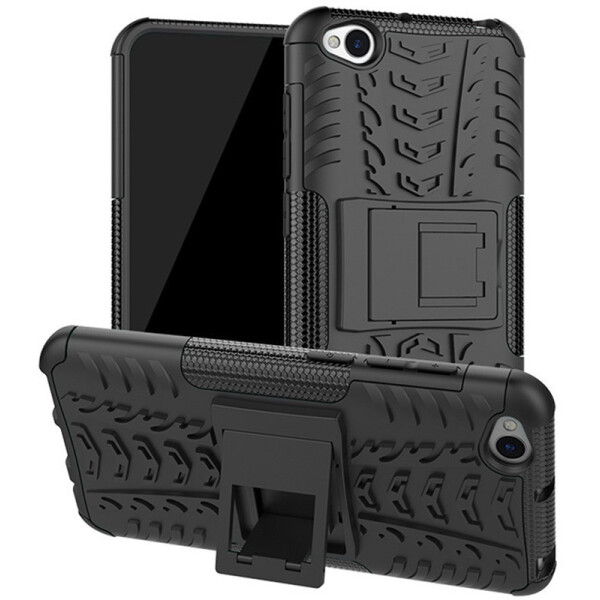 

Чехол-накладка TOTO Dazzle Kickstand 2 in 1 Case Xiaomi Redmi Go Black