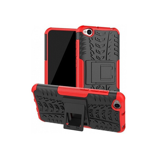 

Чехол-накладка TOTO Dazzle Kickstand 2 in 1 Case Xiaomi Redmi Go Red'