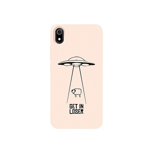 

Чехол-накладка TOTO Pure TPU 2mm Print Case Xiaomi Redmi 7A #70 Get Loser Sand pink'