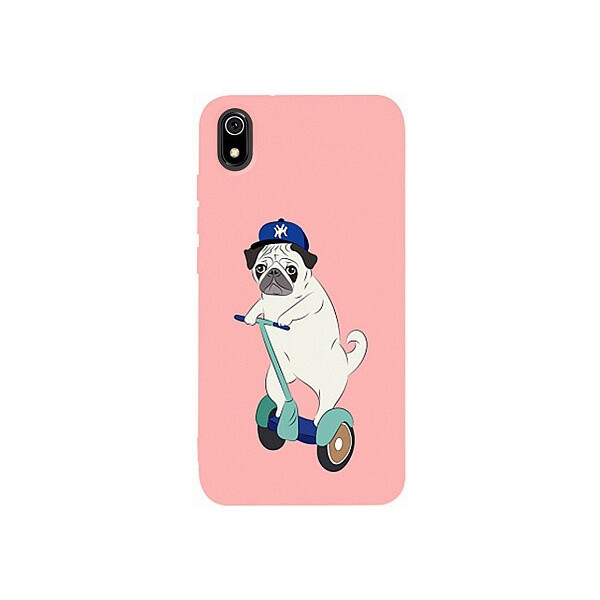 

Чехол-накладка TOTO Matt TPU 2mm Print Case Xiaomi Redmi 7A #2 Dog Skate Pink'