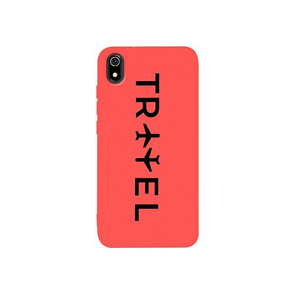 

Чехол-накладка TOTO Matt TPU 2mm Print Case Xiaomi Redmi 7A #45 Travel Orange'