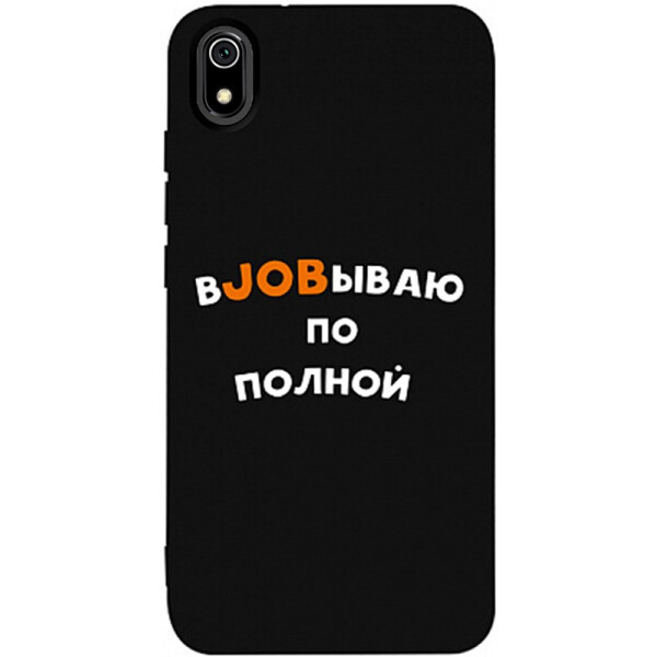 

Чехол-накладка TOTO Matt TPU 2mm Print Case Xiaomi Redmi 7A #21 Job Black