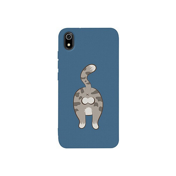

Чехол-накладка TOTO Matt TPU 2mm Print Case Xiaomi Redmi 7A #62 Catzad Navy Blue'