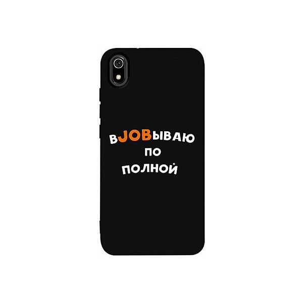 

Чехол-накладка TOTO Matt TPU 2mm Print Case Xiaomi Redmi 7A #21 Job Black'
