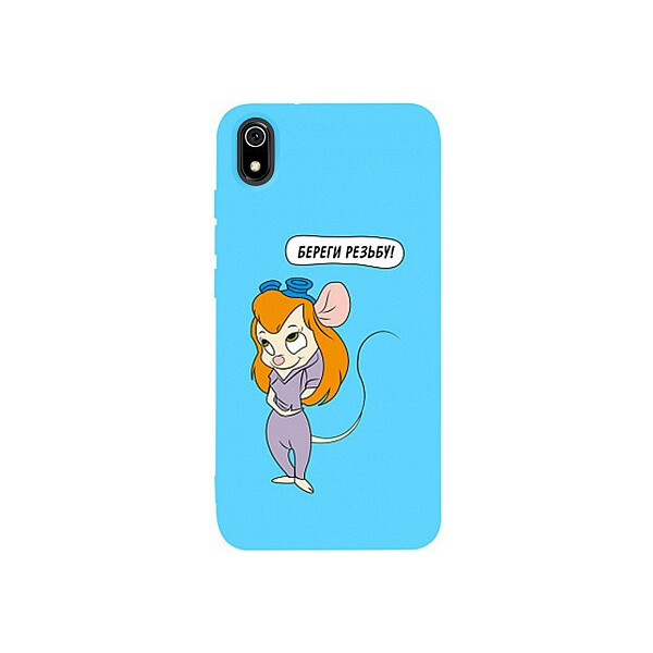 

Чехол-накладка TOTO Matt TPU 2mm Print Case Xiaomi Redmi 7A #72 Rezba Sky Blue'