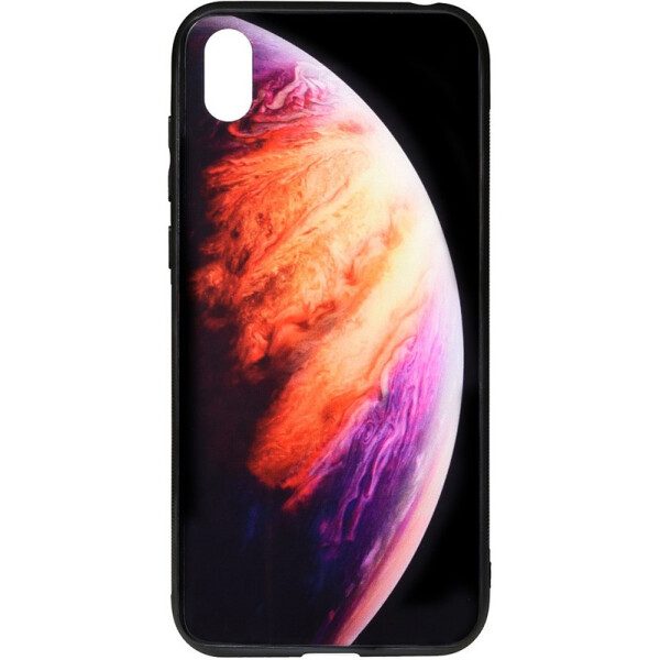 

Чехол-накладка TOTO Print Glass Space Case Xiaomi Redmi 7A Lilac