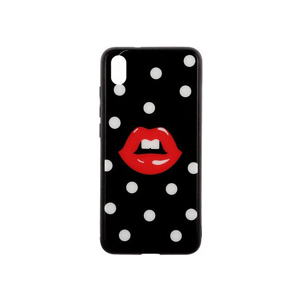 

Чехол-накладка TOTO Cartoon Print Glass Case Xiaomi Redmi 7A Red Lips'