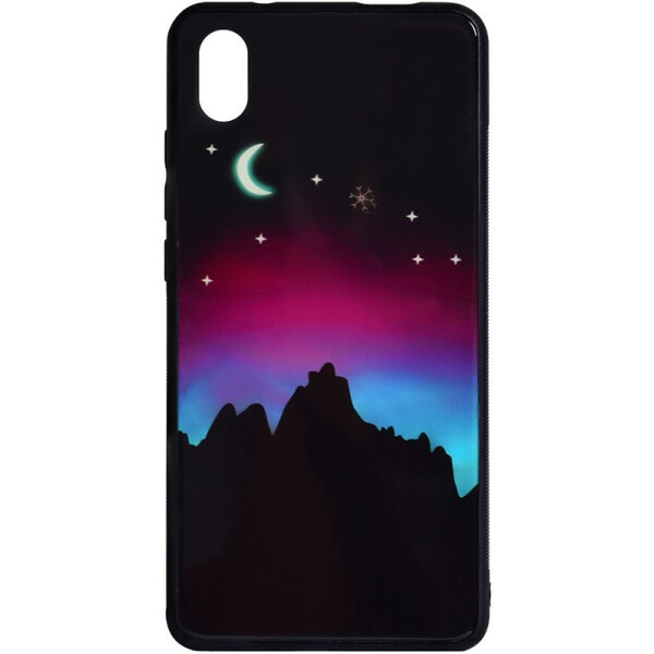 

Чехол-накладка TOTO Night Light Print Glass Case Xiaomi Redmi 7A Young Moon