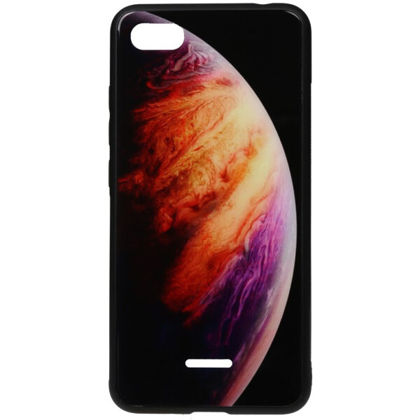 

Чехол-накладка TOTO Print Glass Space Case Xiaomi Redmi 6A Lilac