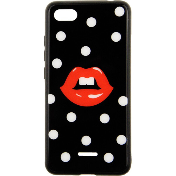 

Чехол-накладка TOTO Cartoon Print Glass Case Xiaomi Redmi 6A Red Lips
