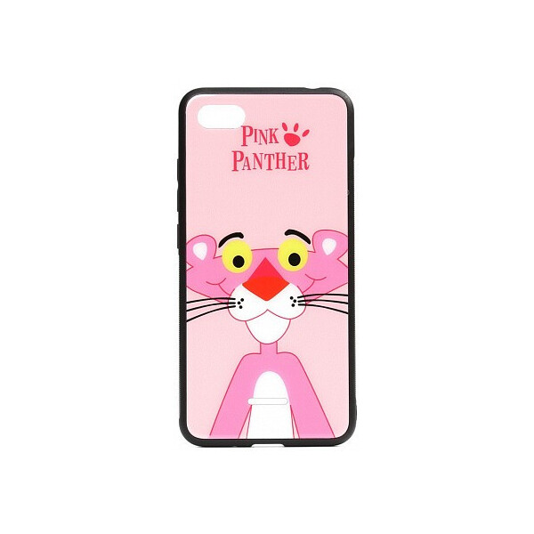 

Чехол-накладка TOTO Cartoon Print Glass Case Xiaomi Redmi 6A Pink Panther'