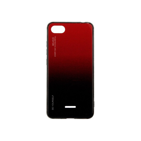 

Чехол-накладка TOTO Gradient Glass Case Xiaomi Redmi 6A Red'