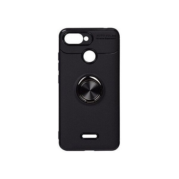 

Чехол-накладка TOTO Car Magnetic Ring TPU Case Xiaomi Redmi 6A Black/Black'