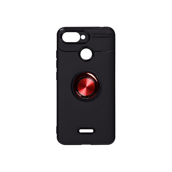 

Чехол-накладка TOTO Car Magnetic Ring TPU Case Xiaomi Redmi 6A Black/Red'
