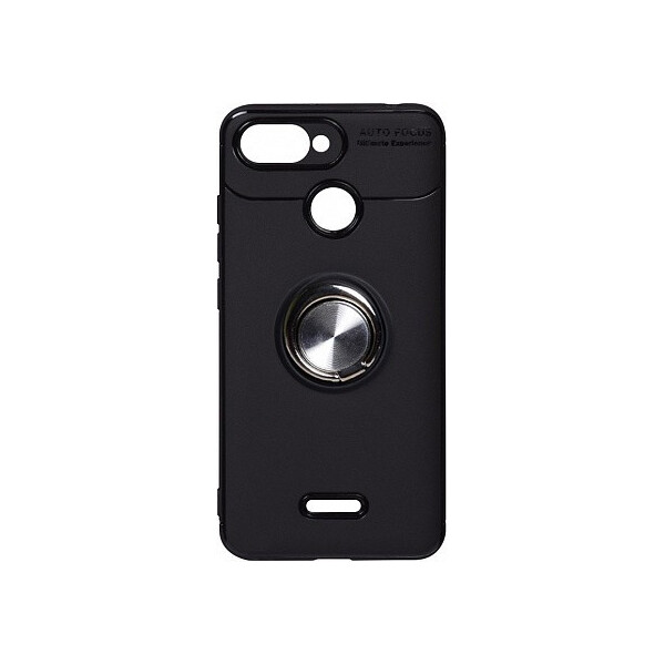 

Чехол-накладка TOTO Car Magnetic Ring TPU Case Xiaomi Redmi 6A Black/Silver'