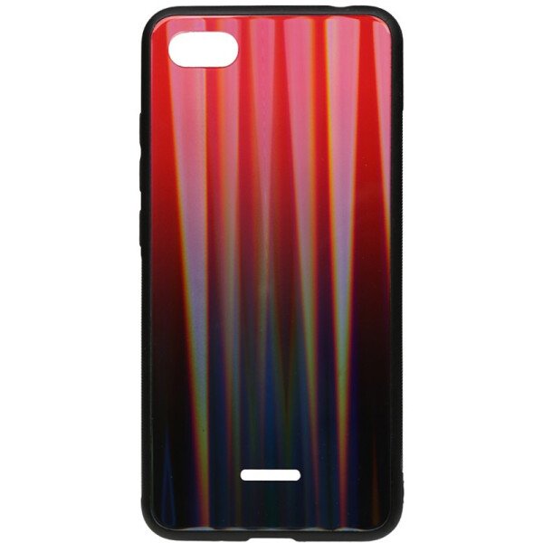 

Чехол-накладка TOTO Aurora Print Glass Case Xiaomi Redmi 6A Red