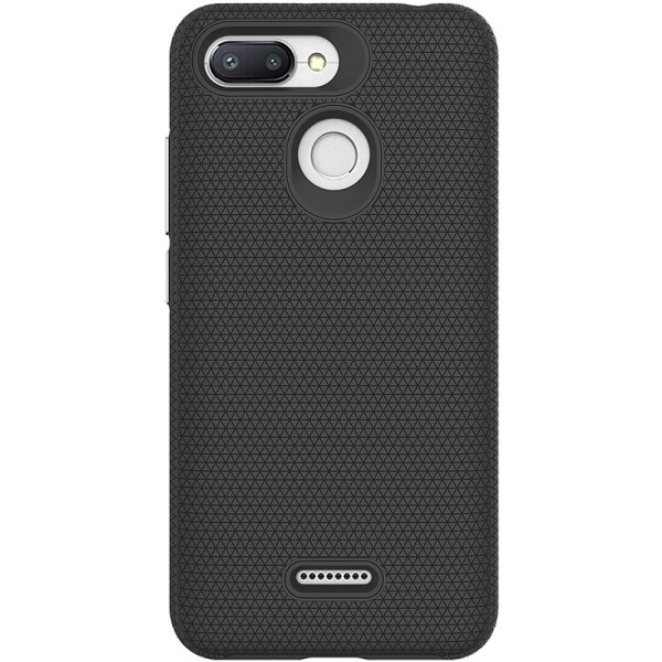 

Чехол-накладка TOTO Triangle TPU+PC Case Xiaomi Redmi 6/6A Black