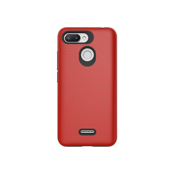 

Чехол-накладка TOTO Triangle TPU+PC Case Xiaomi Redmi 6/6A Red'