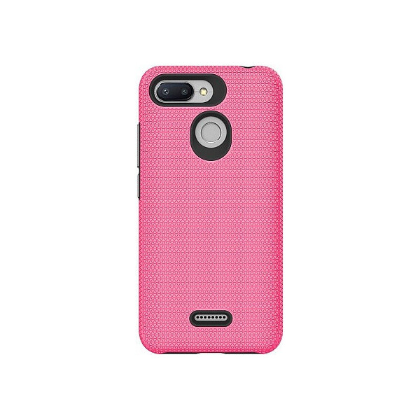 

Чехол-накладка TOTO Triangle TPU+PC Case Xiaomi Redmi 6/6A Pink'