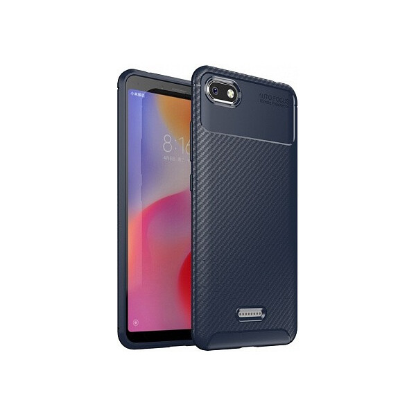 

Чехол-накладка TOTO TPU Carbon Fiber 1,5mm Case Xiaomi Redmi 6A Dark Blue'