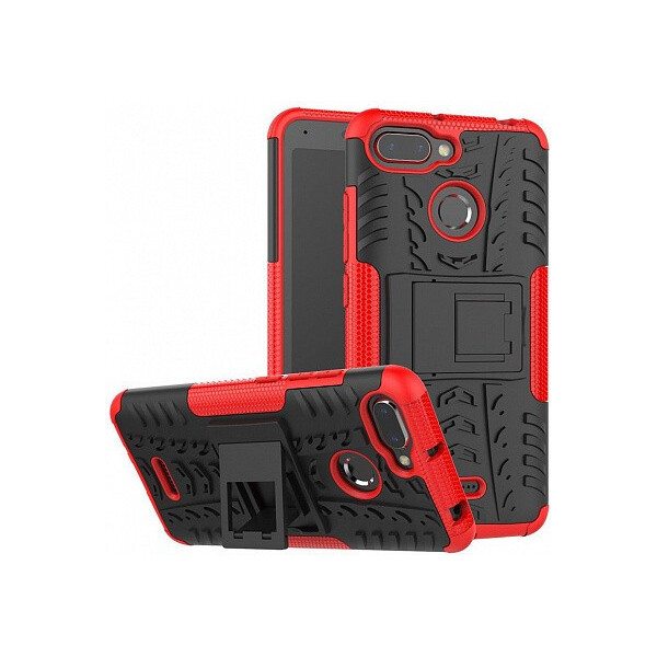 

Чехол-накладка TOTO Dazzle Kickstand 2 in 1 Case Xiaomi Redmi 6/6A Red'