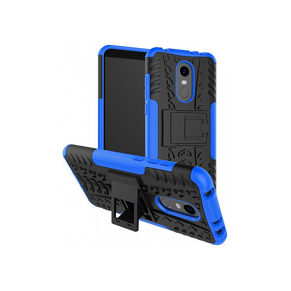 

Чехол-накладка TOTO Dazzle Kickstand 2 in 1 Case Xiaomi Redmi 5 Plus Blue'