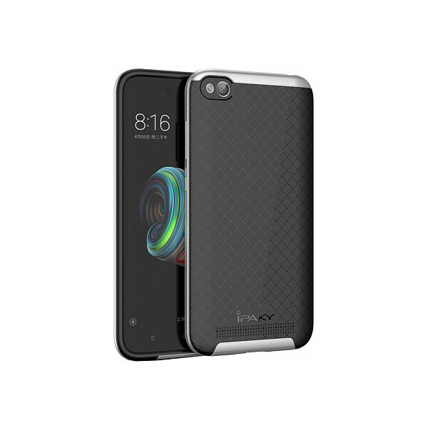 

Чехол-накладка Ipaky Bumblebee Series/PC Frame With TPU Case Xiaomi Redmi 5A Silver'
