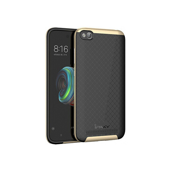 

Чехол-накладка Ipaky Bumblebee Series/PC Frame With TPU Case Xiaomi Redmi 5A Gold'