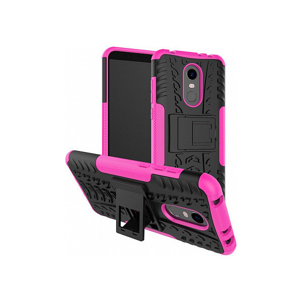 

Чехол-накладка TOTO Dazzle Kickstand 2 in 1 Case Xiaomi Redmi 5 Pink'