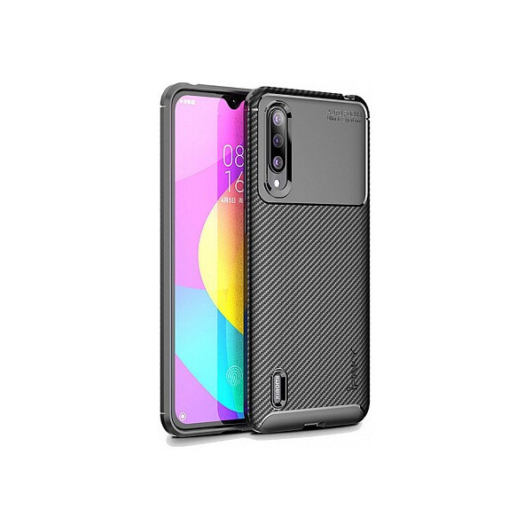 

Чехол-накладка Ipaky Carbon Fiber Series/Soft TPU Case Xiaomi Mi A3/Mi CC9e Black'