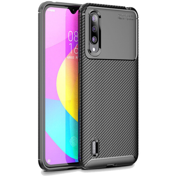 

Чехол-накладка TOTO TPU Carbon Fiber 1,5mm Case Xiaomi Mi CC9/Mi 9 Lite Black