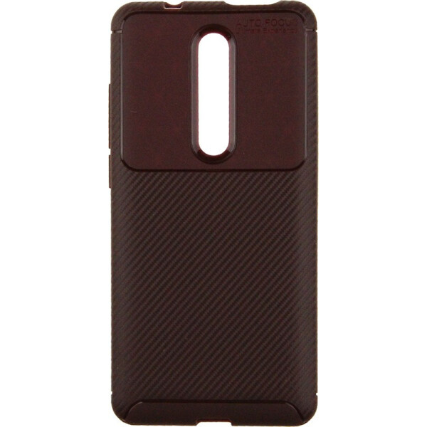 

Чехол-накладка Ipaky Carbon Fiber Series/Soft TPU Case Xiaomi Mi 9T/Mi 9T Pro/Redmi K20/K20 Pro Brown