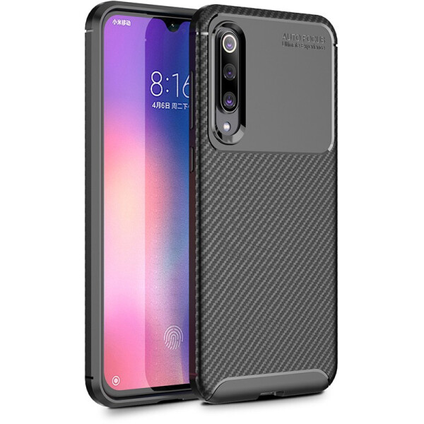 

Чехол-накладка TOTO TPU Carbon Fiber 1,5mm Case Xiaomi Mi 9 SE Black
