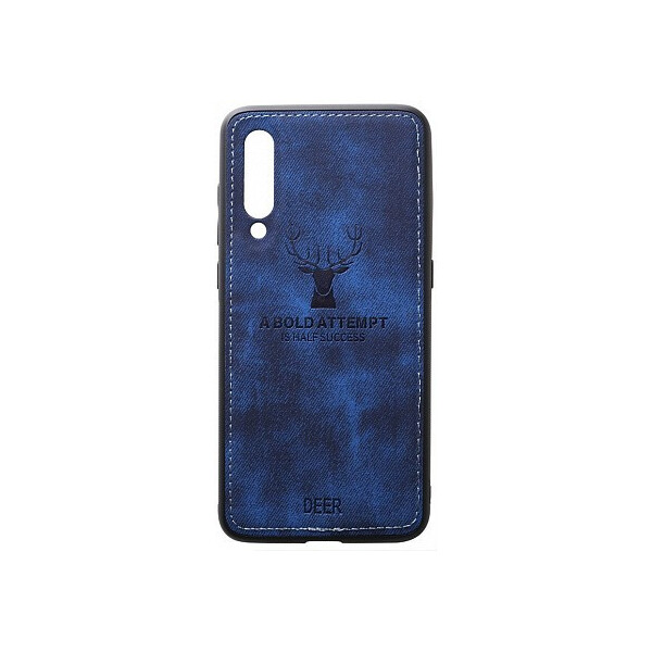 

Чехол-накладка TOTO Deer Shell With Leather Effect Case Xiaomi Mi 9 Dark Blue'