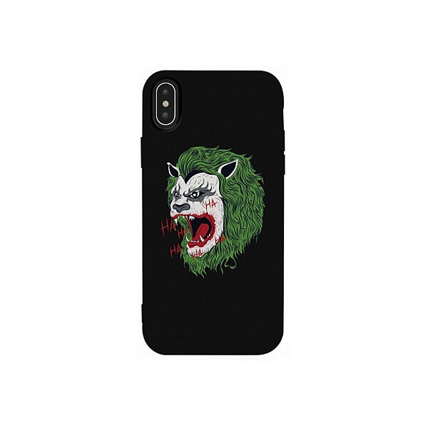 

Чехол-накладка TOTO Matt TPU 2mm Print Case Apple iPhone XS Max #12 Green Lion Black'