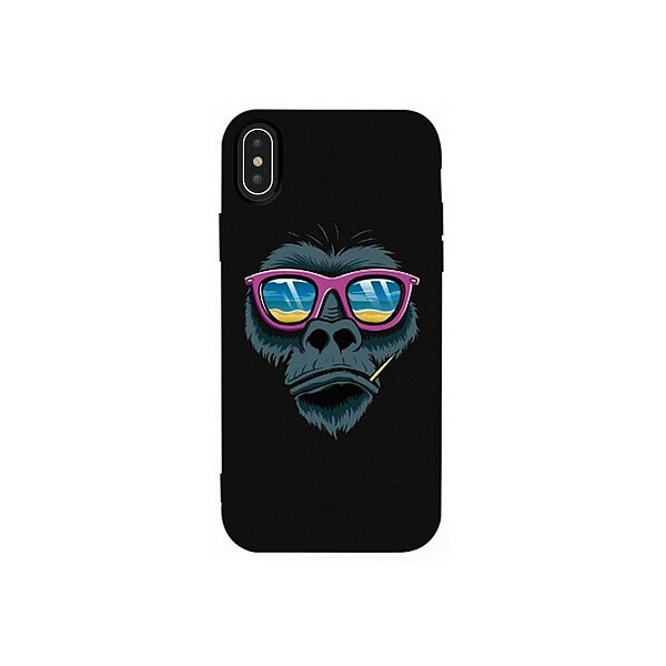 

Чехол-накладка TOTO Matt TPU 2mm Print Case Apple iPhone XS Max #67 Monkey Glass Black'