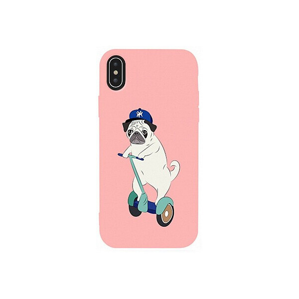 

Чехол-накладка TOTO Matt TPU 2mm Print Case Apple iPhone XS Max #2 Dog Skate Pink'