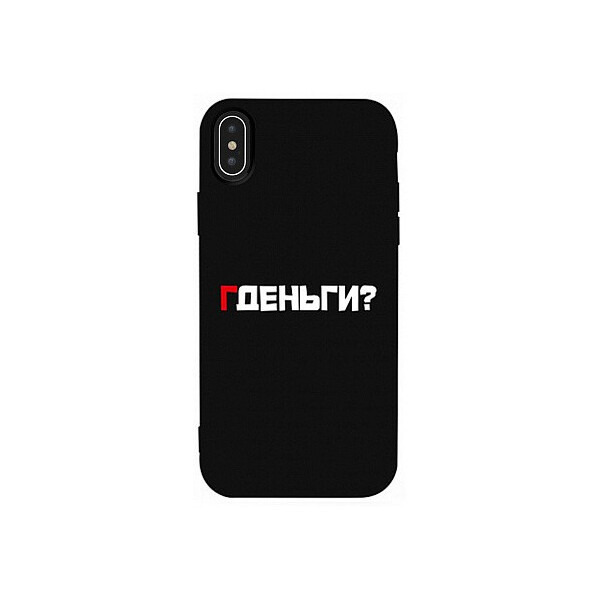 

Чехол-накладка TOTO Matt TPU 2mm Print Case Apple iPhone XS Max #61 Gdedengi Black'