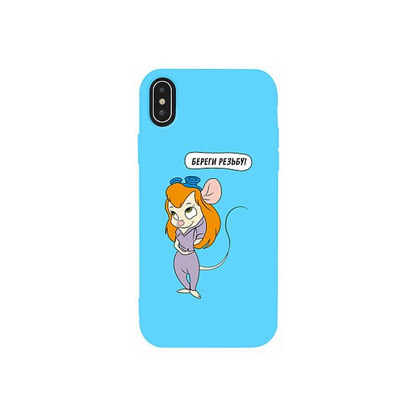 

Чехол-накладка TOTO Matt TPU 2mm Print Case Apple iPhone XS Max #72 Rezba Sky Blue'