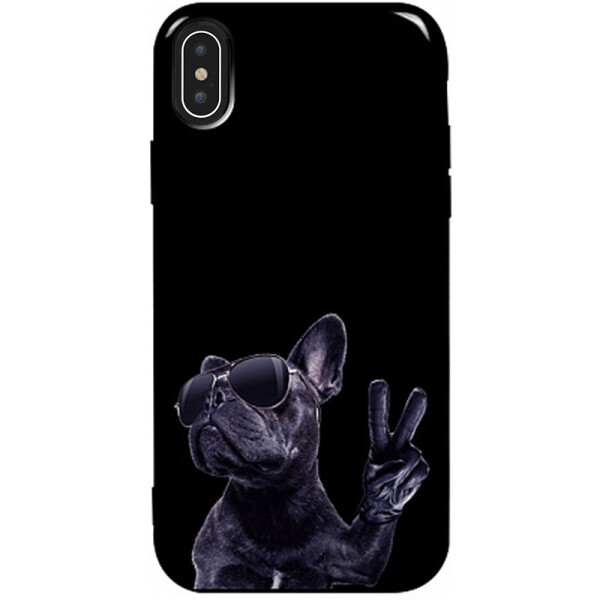 

Чехол-накладка TOTO Pure TPU 2mm Print Case Apple iPhone XS Max #80 Cooldog Black