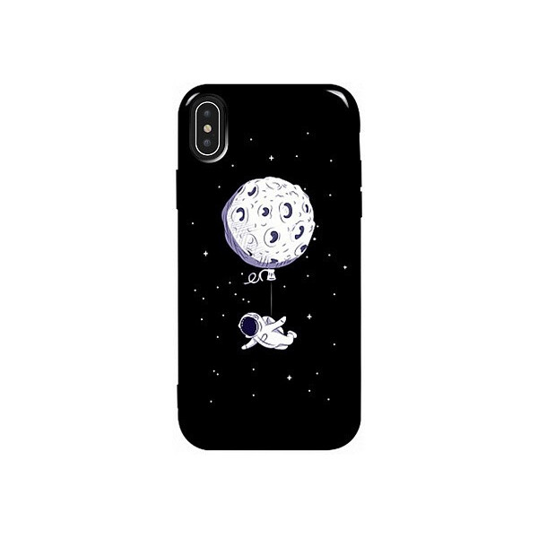 

Чехол-накладка TOTO Pure TPU 2mm Print Case Apple iPhone XS Max #47 Space Moon Black'