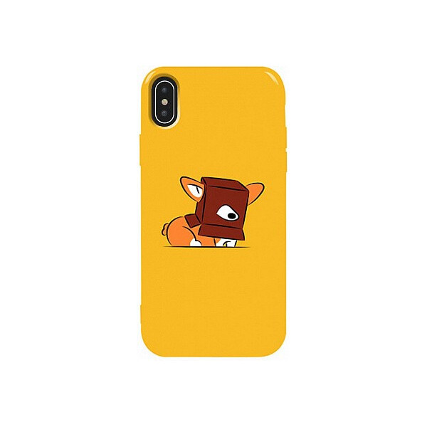 

Чехол-накладка TOTO Pure TPU 2mm Print Case Apple iPhone XS Max #31 Korgi Yellow'