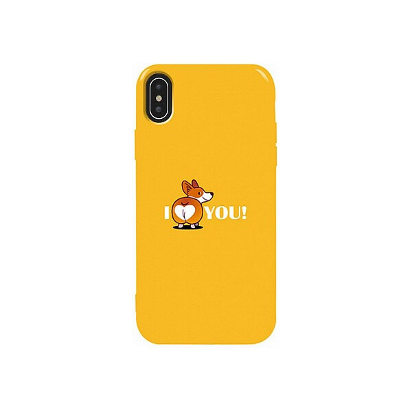 

Чехол-накладка TOTO Pure TPU 2mm Print Case Apple iPhone XS Max #68 Korgias Yellow'