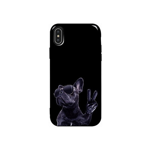 

Чехол-накладка TOTO Pure TPU 2mm Print Case Apple iPhone XS Max #80 Cooldog Black'