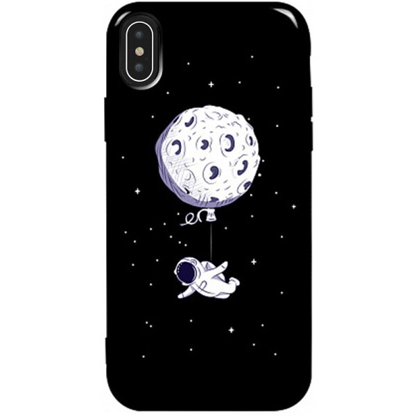 

Чехол-накладка TOTO Pure TPU 2mm Print Case Apple iPhone XS Max #47 Space Moon Black