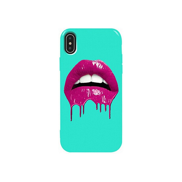 

Чехол-накладка TOTO Pure TPU 2mm Print Case Apple iPhone XS Max #32 Lips Mint'
