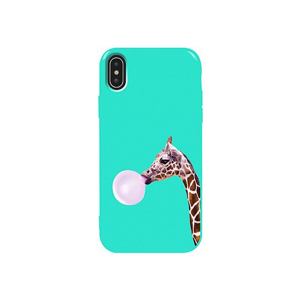 

Чехол-накладка TOTO Pure TPU 2mm Print Case Apple iPhone XS Max #37 Giraff Gum Mint'