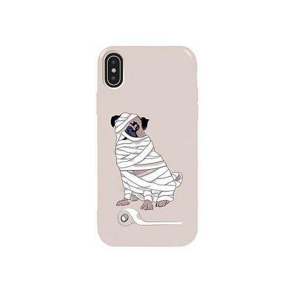 

Чехол-накладка TOTO Pure TPU 2mm Print Case Apple iPhone XS Max #15 Dog Mumiya Stone'
